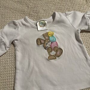 Embroidered Easter Bunny Shirt size 12months